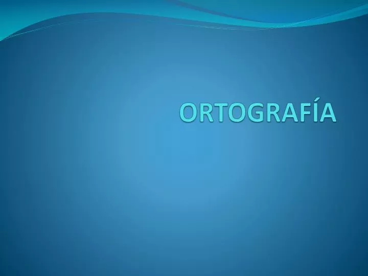 ortograf a