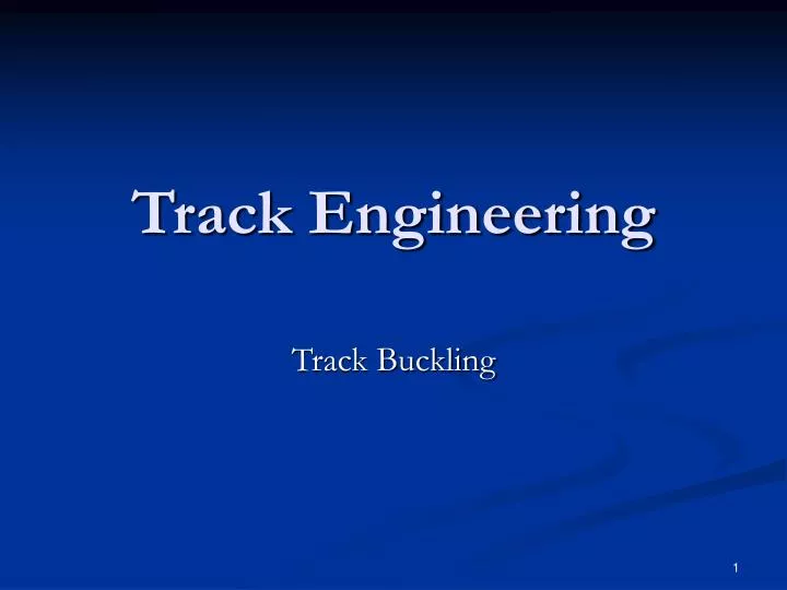 track engineering