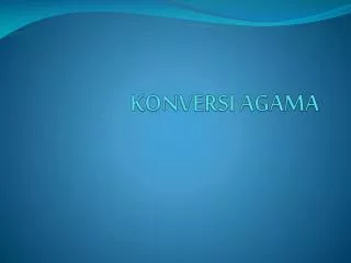 konversi agama