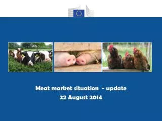 Meat market situation - update 22 August 2014