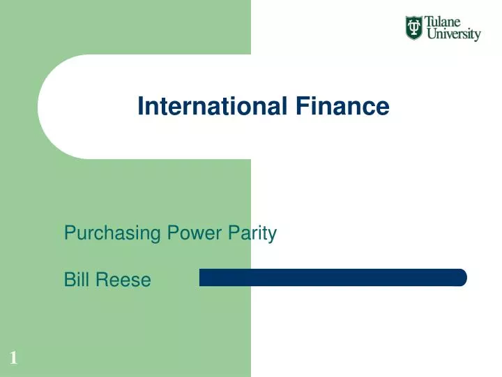 international finance