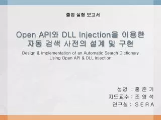 open api dll injection