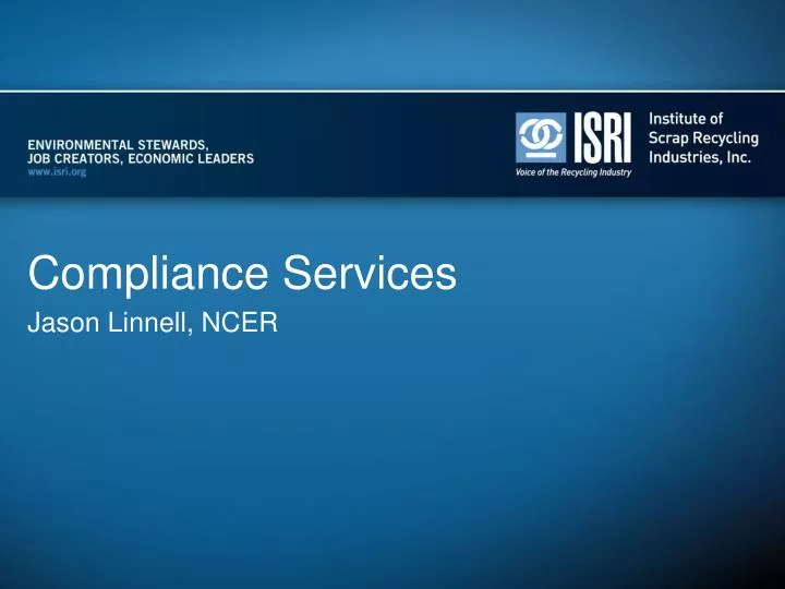 compliance services