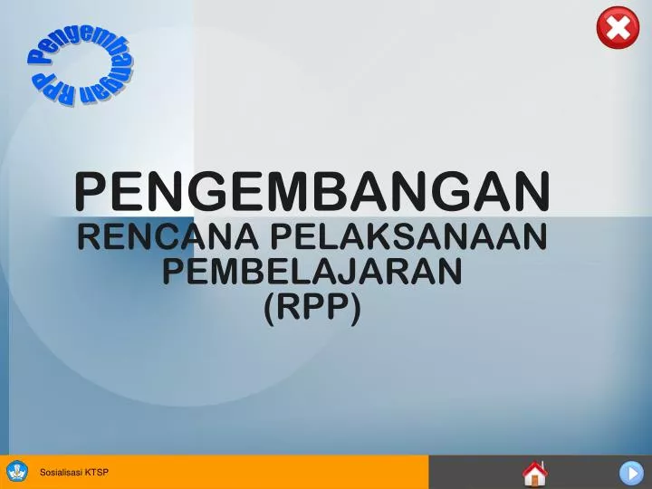 pengembangan rencana pelaksanaan pembelajaran rpp