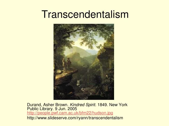 transcendentalism