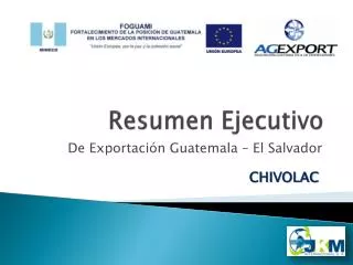 resumen ejecutivo