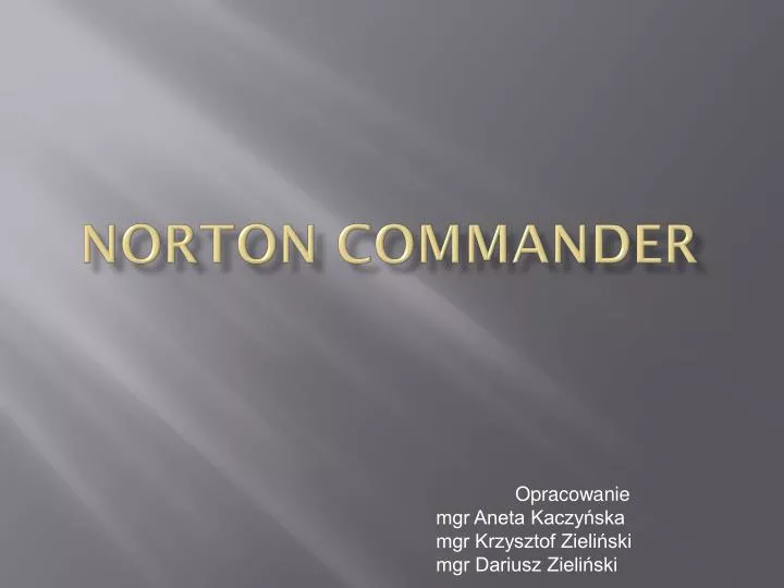 norton commander