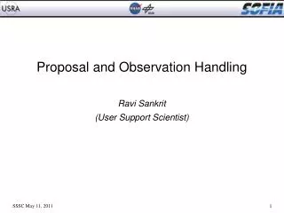 Proposal and Observation Handling