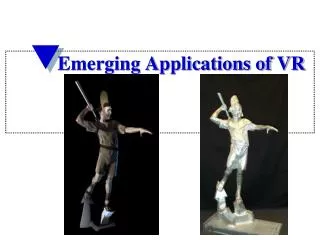 Emerging Applications of VR