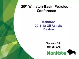 Manitoba 2011-12 Oil Activity Review