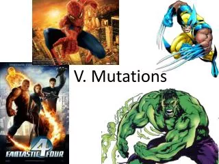 V. Mutations