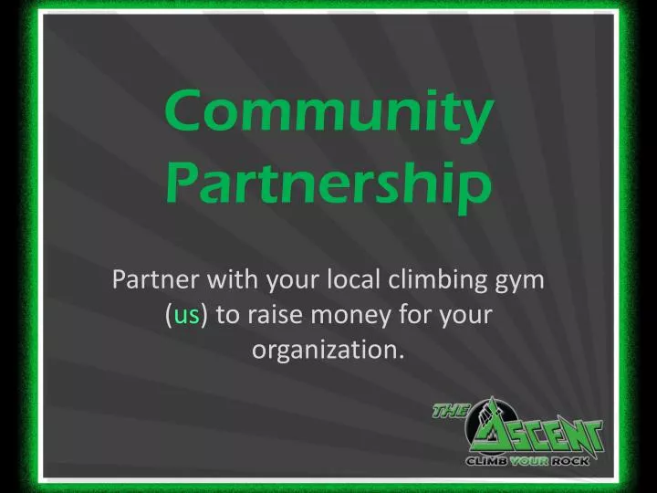 community partnership