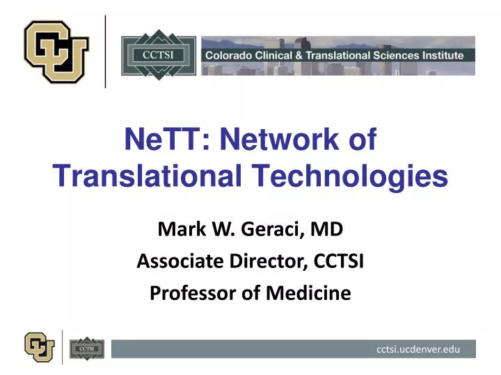 nett network of translational technologies