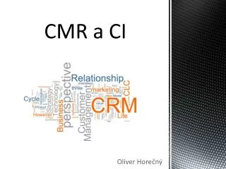 cmr a ci