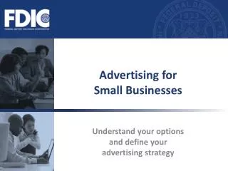 Advertising for Small Businesses