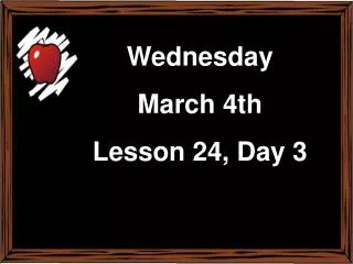 monday february 17 th lesson 22 day 1