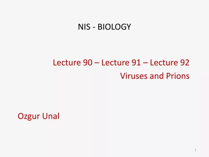 nis biology