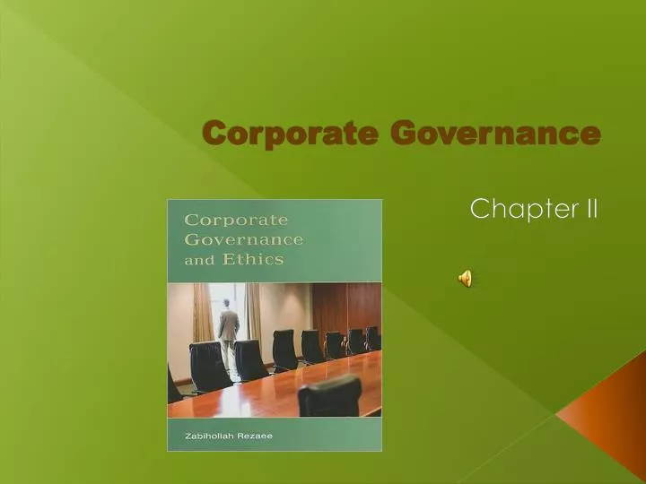 corporate governance
