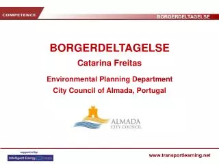 borgerdeltagelse catarina freitas environmental planning department city council of almada portugal