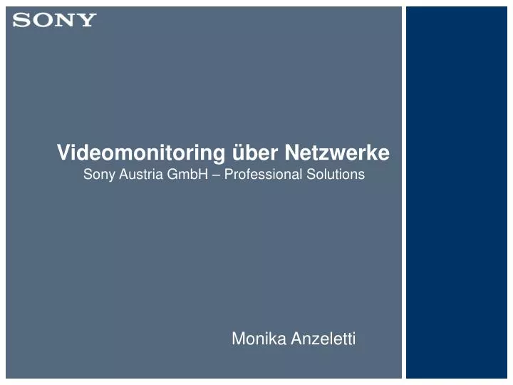 videomonitoring ber netzwerke