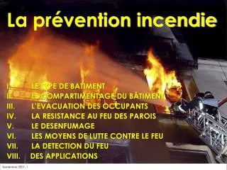 la pr vention incendie