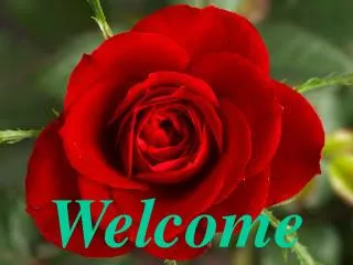 Welcome