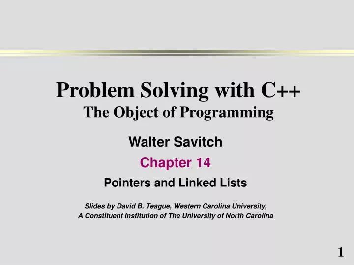 problem solving with c the object of programming