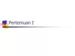 Pertemuan I - slide 1