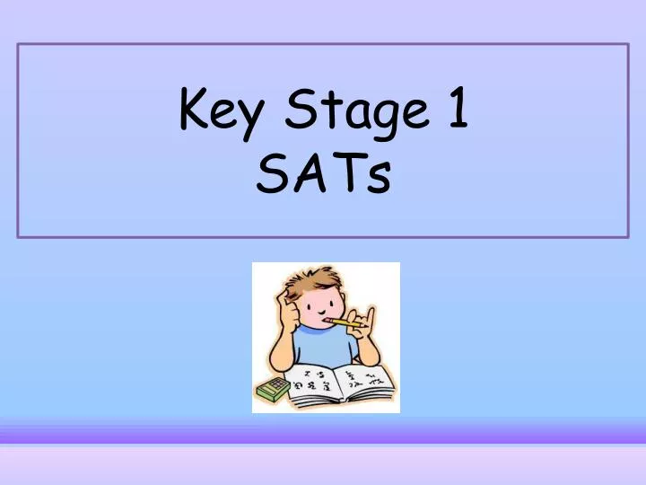 key stage 1 sats