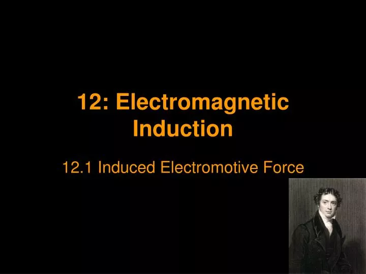 12 electromagnetic induction