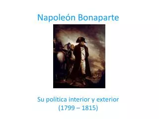 napole n bonaparte
