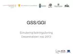 GSS/GGI - slide 1