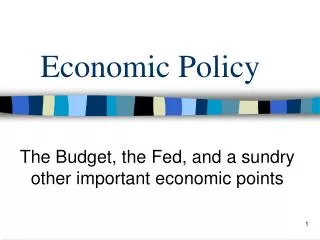 Economic Policy