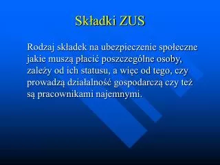 sk adki zus