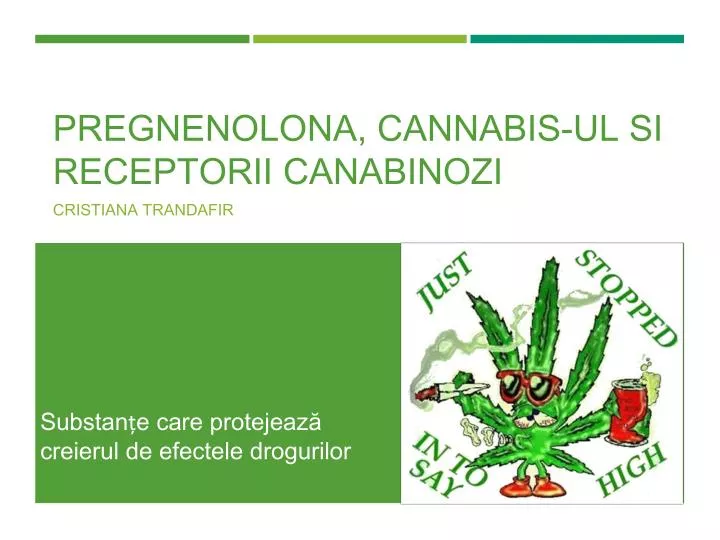 pregnenolona cannabis ul si receptorii canabinozi