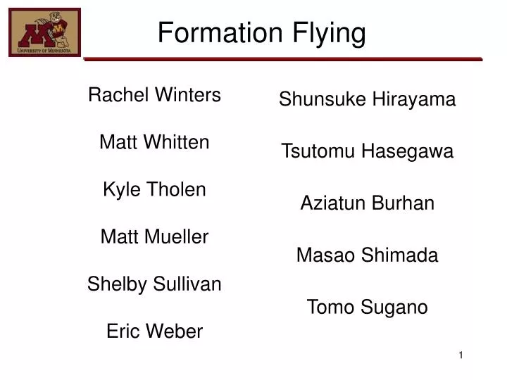 formation flying