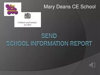 SEND School Information Report