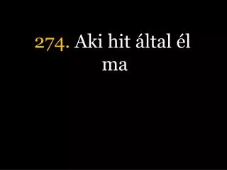 274 aki hit ltal l ma