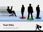 Teori Etika - slide 1