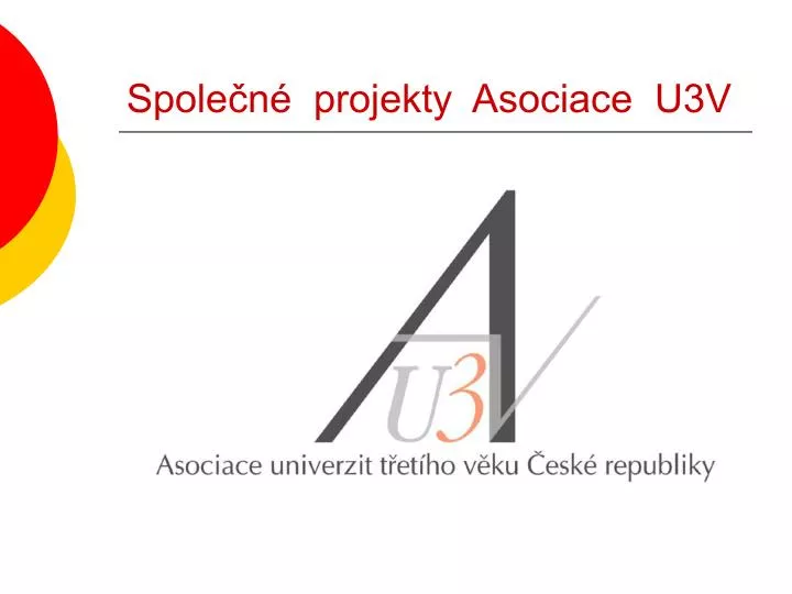 spole n projekty asociace u3v