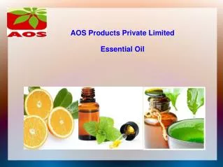 Essential Oils-Aos Product Pvt Ltd