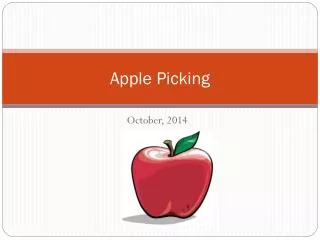 Apple Picking