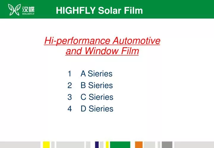 highfly solar film