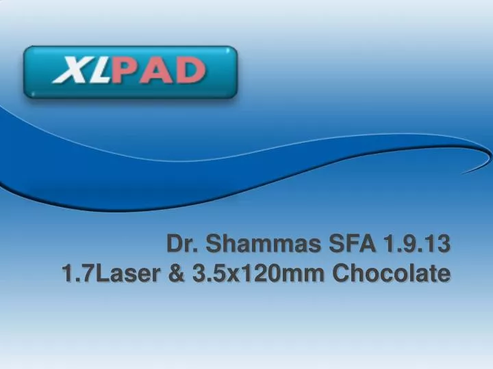 dr shammas sfa 1 9 13 1 7laser 3 5x120mm chocolate