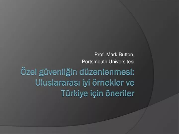 prof mark button portsmouth niversitesi