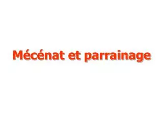 m c nat et parrainage