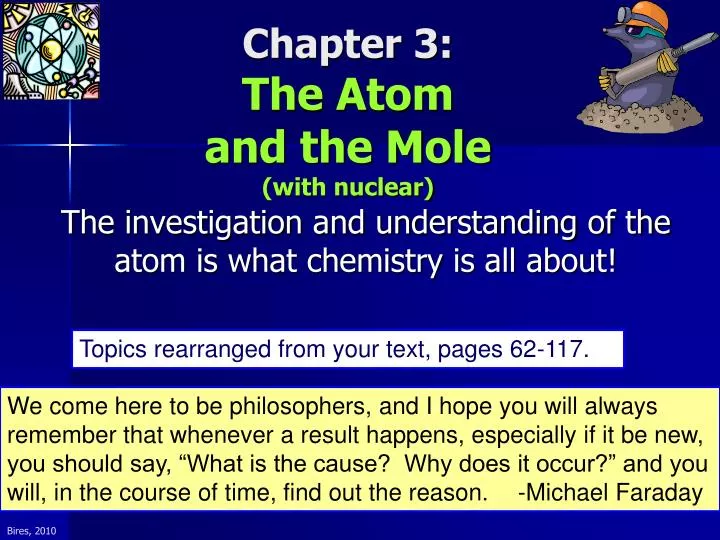 chapter 3 the atom and the mole with nuclear