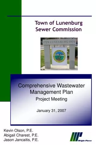 Town of Lunenburg Sewer Commission