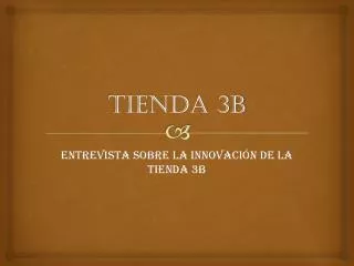 tienda 3b