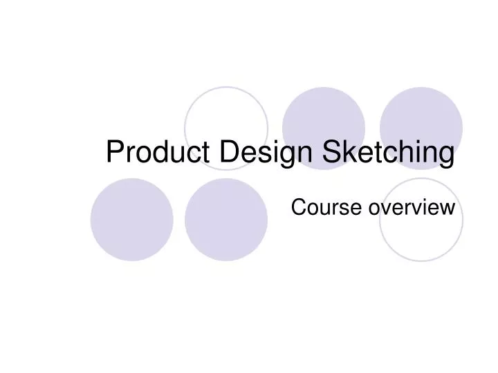 product design sketching